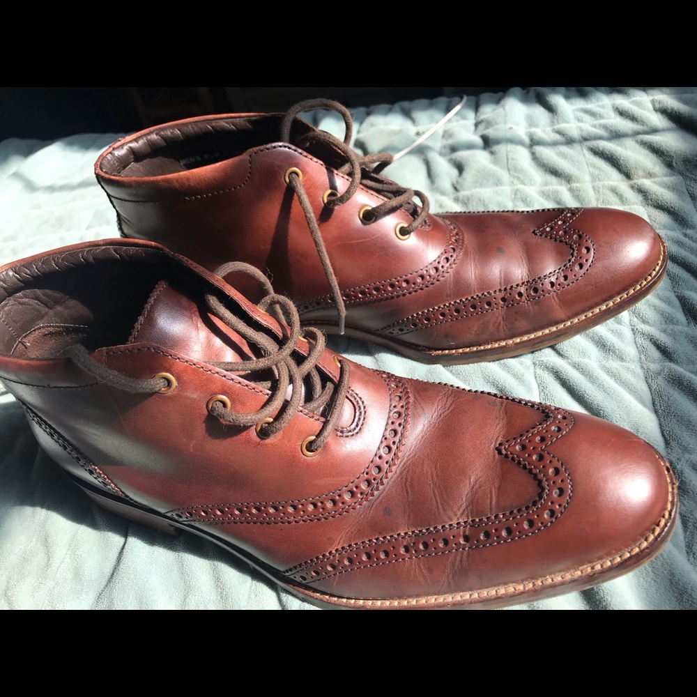 Cole Haan Wingtip ankle boots